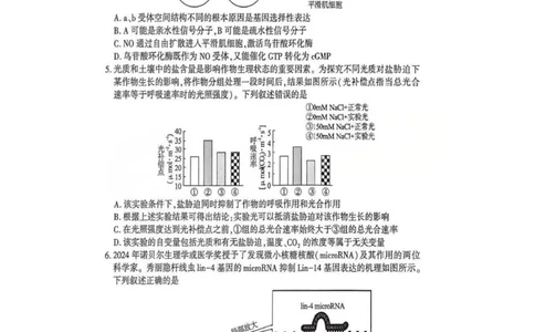 生物-湖北省荆州2026届高三年级元月质量检测(荆州宜昌荆门元调)(1)_2026年1月_260118湖北省荆州2026届高三年级元月质量检测(荆州宜昌荆门元调）（全科）