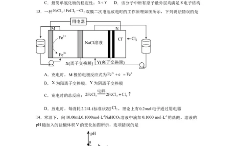 化学-2024届新高三开学摸底考试卷（全国通用，新教材）01（考试版）_2024届新高三开学摸底考试卷_化学-2024届新高三开学摸底考试卷