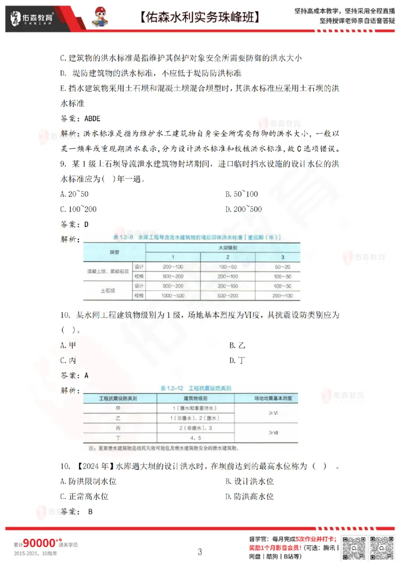 2月26日佑森水利实务珠峰班VIP作业答案_2026年一级建造师_2026年一建水利_2025年一建水利SVIP_02-基础精讲✿高端面授✿深度强化_31-水利《珠峰直播班》赵建玲YS推荐_2.26