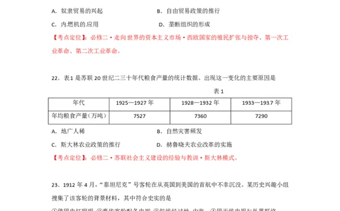 2012年高考历史试卷（福建）（空白卷）_历史历年高考真题_新&middot;PDF版2008-2025&middot;高考历史真题_历史（按省份分类）2008-2025_2012-2024&middot;（福建）历史高考真题