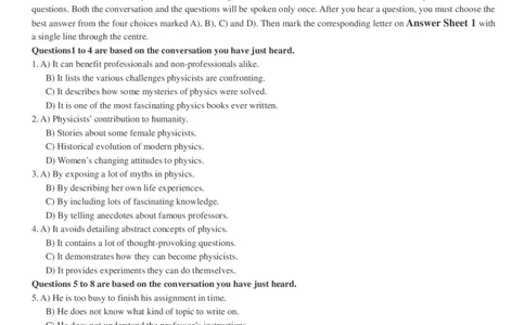 2018.12六级真题第1套_英语四六级整合_英语四六级真题版本二此版为主此文件夹会持续更新_六级真题_1.六级真题+答案解析+听力音频_2014年-2022年真题解析音频_2018年12月CET6
