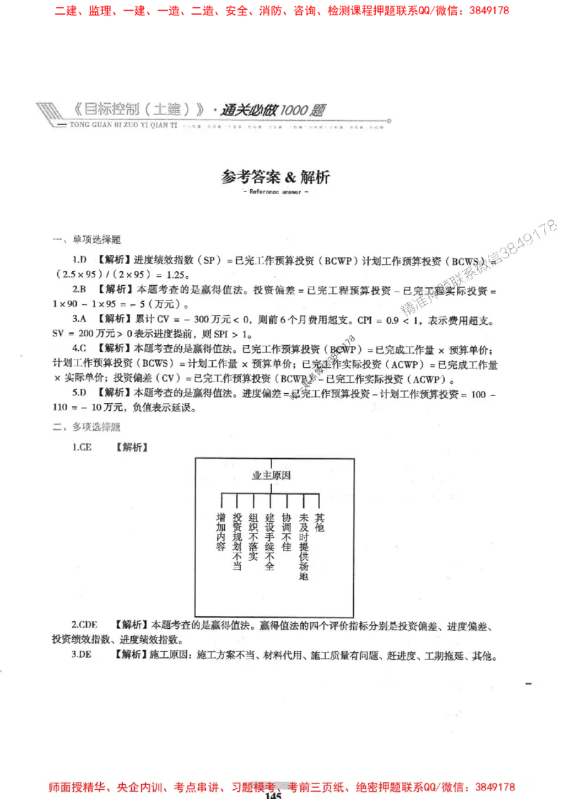 2025年监理土建控制-核心母题1000题推荐_监理工程师_2025监理工程师_2025年监理工程师SVIP_2025年监理土建控制SVIP_03-习题精析✿实战特训✿模考通关
