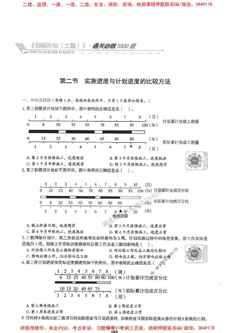 2025年监理土建控制-核心母题1000题推荐_监理工程师_2025监理工程师_2025年监理工程师SVIP_2025年监理土建控制SVIP_03-习题精析✿实战特训✿模考通关