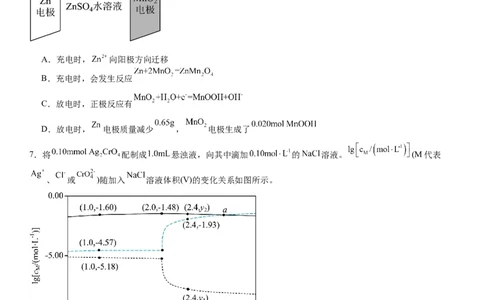 全国甲卷化学-试题-p_近10年高考真题汇编（必刷）_2024年高考真题_高考真题（截止6.29）_全国甲卷（8科）