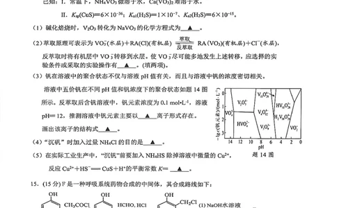 镇江市2025~2026学年第一学期高三期初监测化学_2025年9月_250918江苏省镇江市2025~2026学年第一学期高三期初监测（全科）_镇江市2025~2026学年第一学期高三期初监测化学