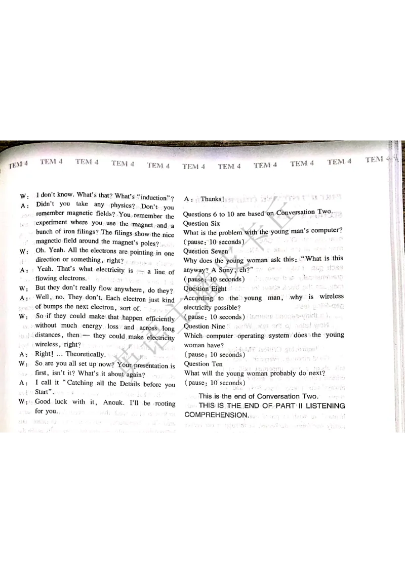 2024年专四预测卷答案5_2025专四专八真题及备考资料_2025专四备考资料_022025专四预测押题卷13+5套_2024年专四预测押题卷13套（附听力及答案解析）