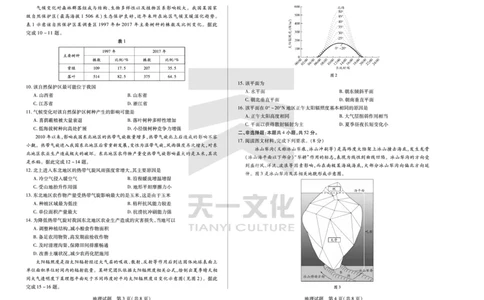 地理皖豫联盟高三一联试卷(1)_2023年10月_0210月合集_2024届安徽省天一皖豫名校联盟高三上学期第一次大联考_2024届安徽省天一皖豫名校联盟高三上学期第一次大联考地理