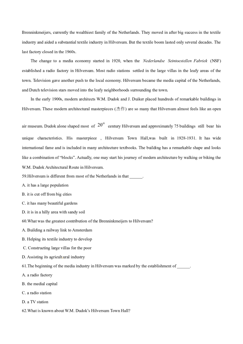 专题14阅读理解说明文（解析卷）--学易金卷：十年（2014-2023）高考真题英语分项汇编（全国通用）_近10年高考真题汇编（必刷）_十年（2014-2024）高考英语真题分类汇编（全国通用）