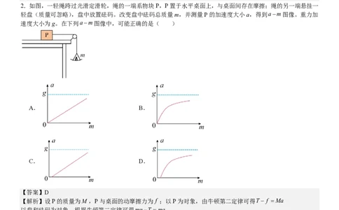 全国甲卷物理-答案-p_近10年高考真题汇编（必刷）_2024年高考真题_高考真题（截止6.29）_全国甲卷（8科）