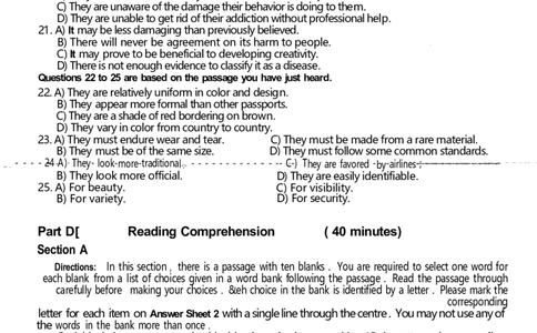 2021.06四级真题第2套_英语四六级整合_英语四六级真题版本二此版为主此文件夹会持续更新_四级真题_1.四级真题+答案解析+听力音频(1989-2025)_12014-2022年(真题-解析-听力=已完结)