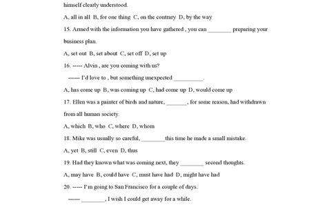 2012年高考英语试卷（浙江）（空白卷）_英语历年高考真题_新&middot;PDF版2008-2025&middot;高考英语真题_英语（按试卷类型分类）2008-2025_自主命题卷&middot;英语（2008-2025）_浙江自主命题&middot;英语（2008-2025）