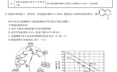 云南民族大学附属高级中学2024届高三上学期联考（一）理综(1)_2023年10月_01每日更新_13号_2024届云南民族大学附属高级中学2024届高三上学期联考（一）