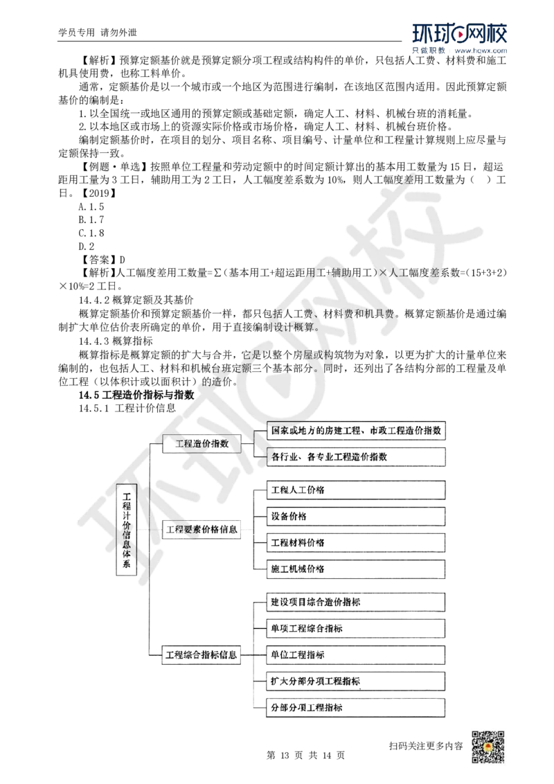 22.第22讲-第14章工程计价依据_2026年一级建造师_2026年一建经济_2025年一建经济SVIP_02-基础精讲✿高端面授✿深度强化_21-经济《考点精讲班》张涌、胡安然HQ推荐_胡安然_讲义