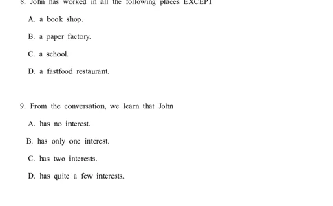 2011年英语专业四级考试真题及答案_2025专四专八真题及备考资料_2009-2024专四真题+备考资料_历年2009-2023专四真题及答案PDF_专四老题型