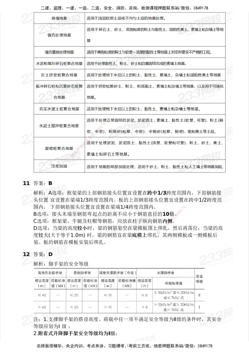 233-建筑-模考大赛试卷3月摸底测试_2026年一级建造师_2026年一建建筑_2025年一建建筑SVIP_01-精华文档✿电子教材✿历年真题_53-建筑《模考大赛试卷+四色笔记》233