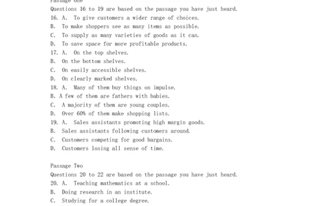 2013年6月英语四级考试真题以及答案(第二套)_英语四六级整合_英语四六级真题版本二此版为主此文件夹会持续更新_四级真题_1.四级真题+答案解析+听力音频(1989-2025)_2013年6月CET4