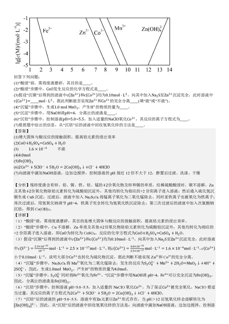 全国甲卷化学-答案-p_近10年高考真题汇编（必刷）_2024年高考真题_高考真题（截止6.29）_全国甲卷（8科）