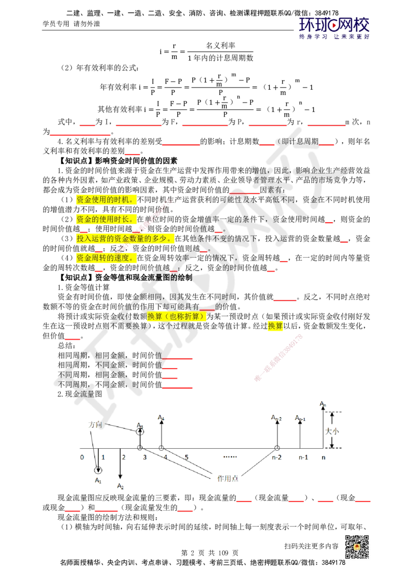 HQ-经济-重点知识闪记宝典_2026年一级建造师_2026年一建经济_2025年一建经济SVIP_01-精华文档✿电子教材✿历年真题_76-经济《速记手册+知识点+考点清单+闪记宝典+总结资料》HQ