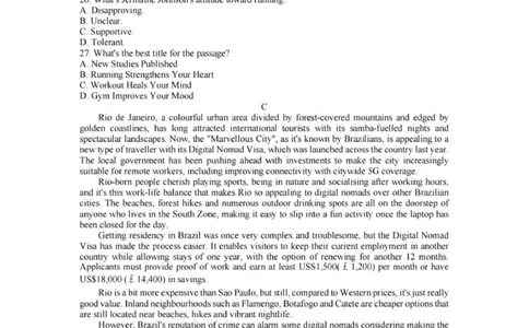 七彩阳光高三上(开学考)-英语试题+答案(1)_2023年9月_029月合集_2024届浙江省七彩阳光高三上学期返校联考