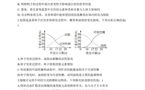 2023届新高考生物金榜猜题卷河北专版_2023高考押题卷_正确教育金榜猜题卷_（新高考）正确教育丨金榜猜题卷_新高考生物