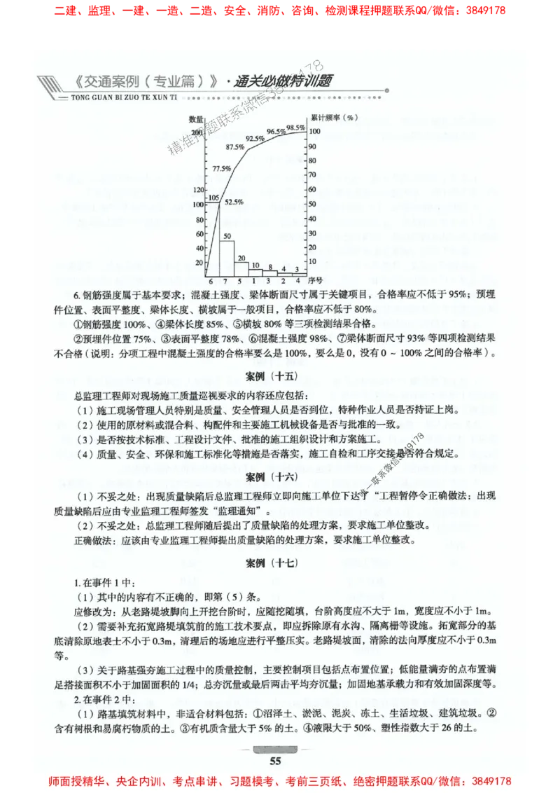 2025年监理交通案例-案例特训题推荐_监理工程师_2025监理工程师_2025年监理工程师SVIP_2025年监理交通案例SVIP_03-习题精析✿实战特训✿模考通关