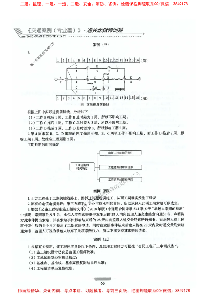 2025年监理交通案例-案例特训题推荐_监理工程师_2025监理工程师_2025年监理工程师SVIP_2025年监理交通案例SVIP_03-习题精析✿实战特训✿模考通关