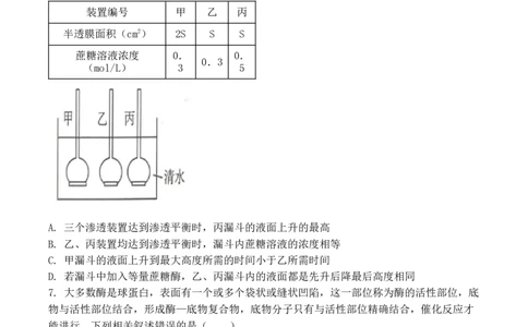 辽宁省七校协作体2026届高三上学期期初联考试题生物Word版含答案_2025年9月_250905辽宁省七校协作体2026届高三上学期期初联考（全科）