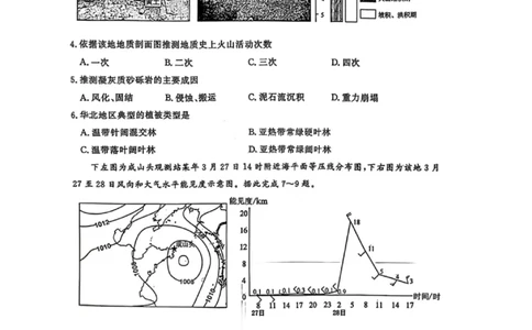 地理试卷江苏省南京市、盐城市2025-2026学年高三上学期期末调研测试(1)_2026年1月_260122江苏省盐城市、南京市2025-2026学年高三上学期期末调研测试（南京盐城一模）（全科）