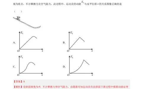 专题22动能定理（解析卷）-十年（2014-2023）高考物理真题分项汇编（全国通用）_近10年高考真题汇编（必刷）_十年（2014-2024）高考物理真题分项汇编（全国通用）