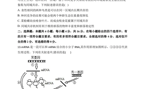 2023届新高考生物金榜猜题卷湖南专版_2023高考押题卷_正确教育金榜猜题卷_（新高考）正确教育丨金榜猜题卷_新高考生物