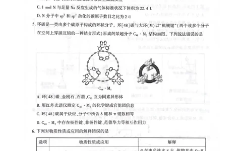 咸阳市2026年高考模拟检测（一）化学(1)_2026年1月_260111陕西省咸阳市2026年高考模拟检测（一）（全科）