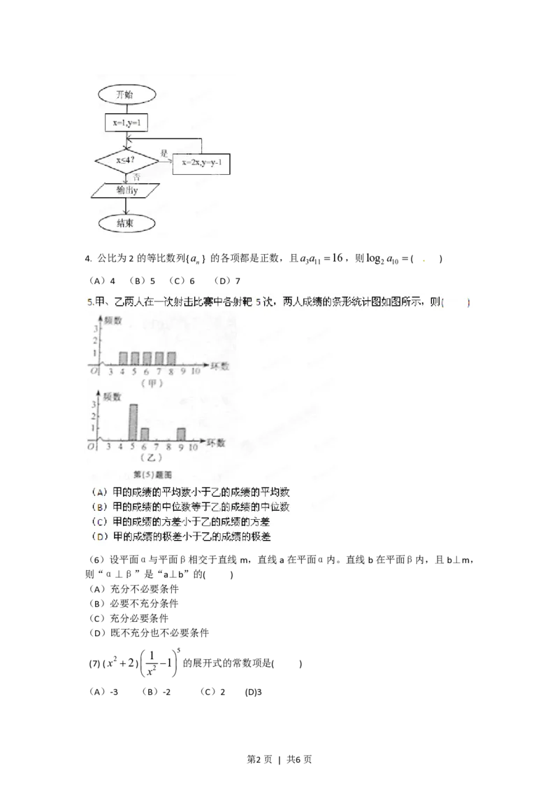 2012年高考数学试卷（理）（安徽）（空白卷）_数学历年高考真题_新&middot;PDF版2008-2025&middot;高考数学真题_数学（按省份分类）2008-2025_2012-2025&middot;（安徽）数学高考真题