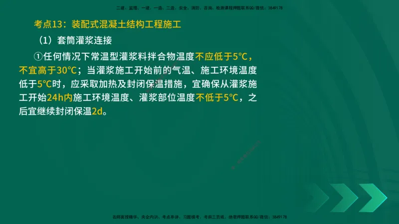 25一建《建筑实务》预测金点在线版_2026年一级建造师_2026年一建建筑_2025年一建建筑SVIP_04-冲刺串讲✿考点强化✿小灶集训_71-建筑《黄金预测金点》孙老师YL