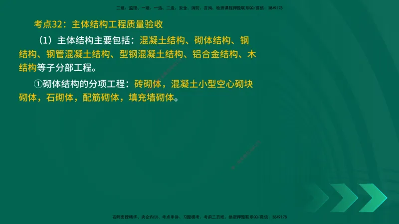 25一建《建筑实务》预测金点在线版_2026年一级建造师_2026年一建建筑_2025年一建建筑SVIP_04-冲刺串讲✿考点强化✿小灶集训_71-建筑《黄金预测金点》孙老师YL