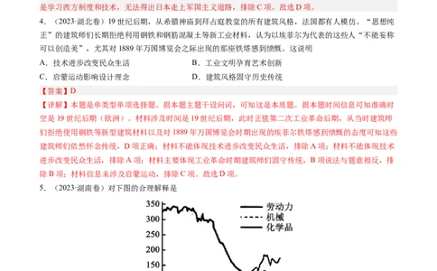 专题11两次工业革命、马克思主义的诞生与世界社会主义运动的发展（解析卷）_近10年高考真题汇编（必刷）_十年（2014-2024）高考历史真题分项汇编（全国通用）