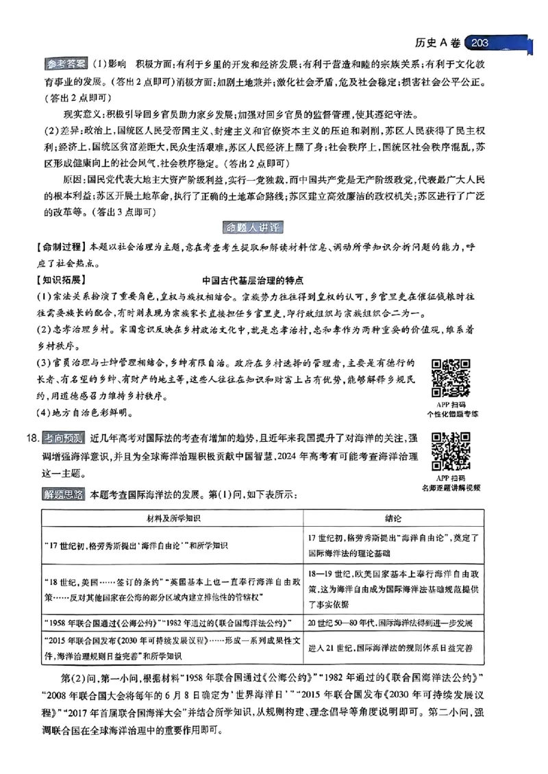 历史AB答案_2024高考押题卷_12024天星全系列_@@@天星临考押题密卷汇总重复_2024年tx高考临考押题密卷安徽专版_答案