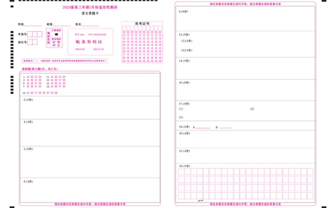高三语文网评卡（2026届高三年级1月份适应性测试）(1)_2026年1月_260129衡水金卷2026届高三年级1月份适应性测试（全科）_高三语文电子文件（2026届高三年级1月份适应性测试）