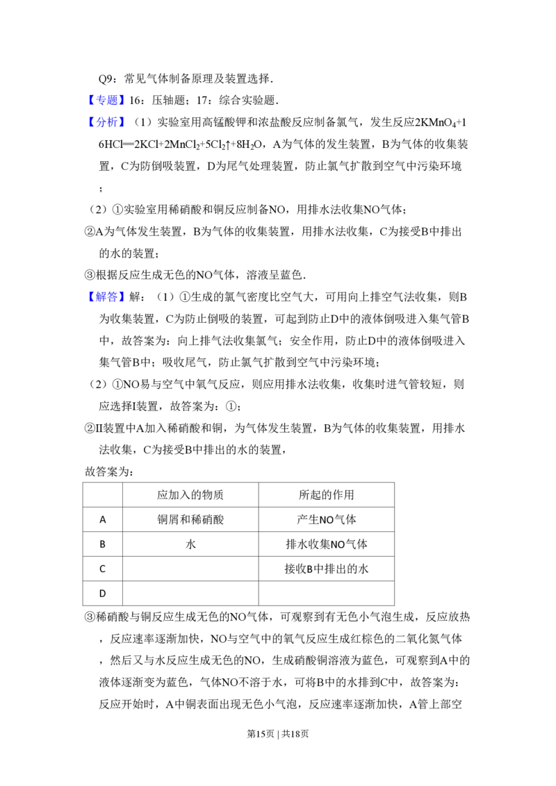 2011年高考化学试卷（大纲卷，全国Ⅱ卷）（解析卷）_化学历年高考真题_新&middot;PDF版2008-2025&middot;高考化学真题_化学（按省份分类）2008-2025_2008-2024&middot;（贵州）化学高考真题