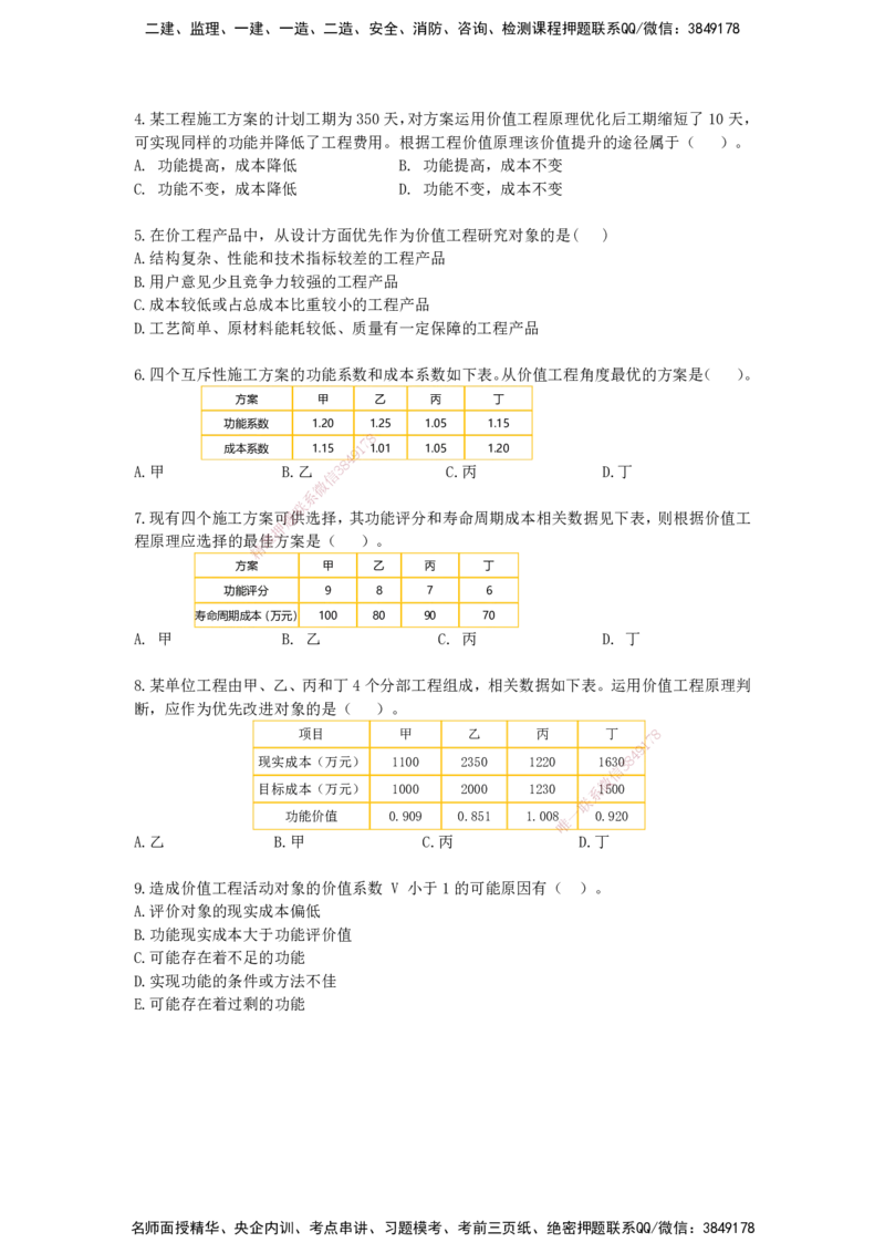 QL-经济-章节习题-邱磊_2026年一级建造师_2026年一建经济_2025年一建经济SVIP_01-精华文档✿电子教材✿历年真题_84-经济《章节习题》SMR