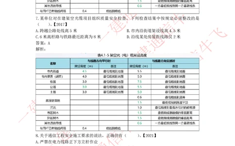 4.1-4.2精讲课后练习答案解析_2026年一级建造师_2026年一建通信_2025年一建通信SVIP_02-基础精讲✿高端面授✿深度强化_11-通信《直播精讲班》牛飞SMR推荐