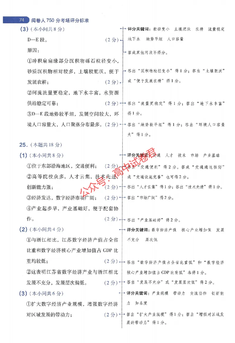 天星教育2024年高考临考预测押题密卷江苏专版阅卷人750分考场评分标准_1_2024高考押题卷_12024天星全系列_@@@天星临考押题密卷汇总重复_2024年tx高考临考押题密卷江苏专版