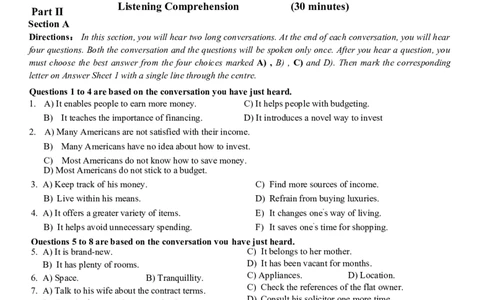 2022.09英语六级真题第1套_英语四六级整合_英语四六级真题版本一此版本可作为补充_大学英语CET6_X0_01-六级历年真题及答案解析+听力音频_2022年09月CET6题+解+音频_02、真题word版