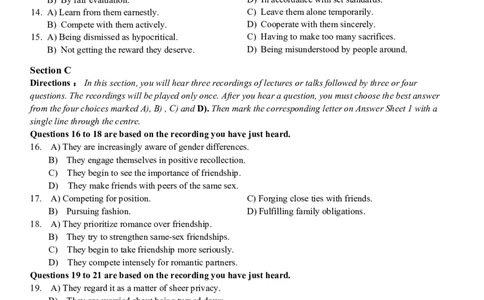 2022.09英语六级真题第1套_英语四六级整合_英语四六级真题版本一此版本可作为补充_大学英语CET6_X0_01-六级历年真题及答案解析+听力音频_2022年09月CET6题+解+音频_02、真题word版