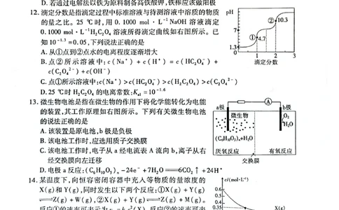 2024届广西壮族自治区玉林市高三上学期一模化学试题(1)_2023年10月_0210月合集_2024届广西省高中毕业班第一次摸底测试_广西省2024届高中毕业班第一次摸底测试化学