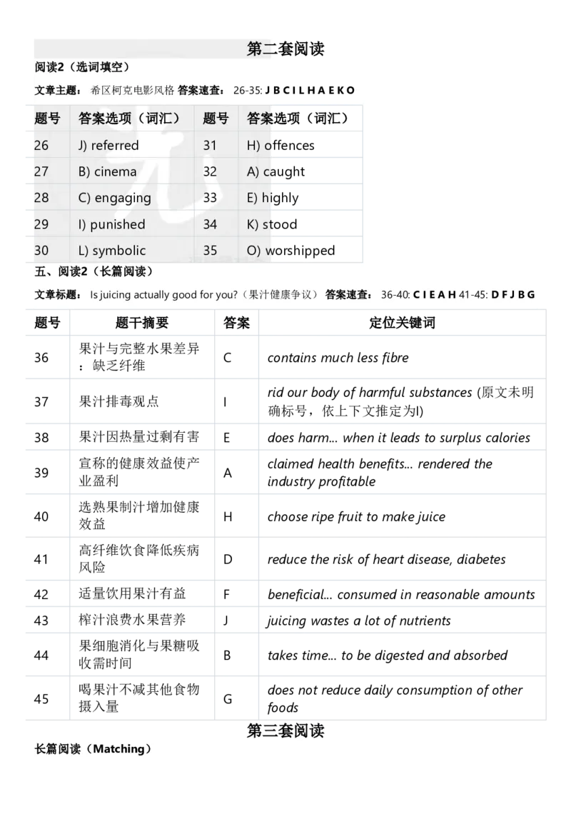 2025年6月英语四级考试真题试卷及答案解析（三套卷）整理_英语四六级整合_英语四六级真题版本二此版为主此文件夹会持续更新_四级真题_1.四级真题+答案解析+听力音频(1989-2025)