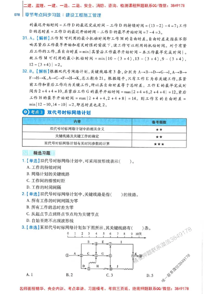 2026年二建管理-核心母题800题（章节考点练习）推荐_2026二建全科_2026二级建造师（持续更新）看这里_2026二建管理SVIP_01-精华文档✿电子教材✿历年真题