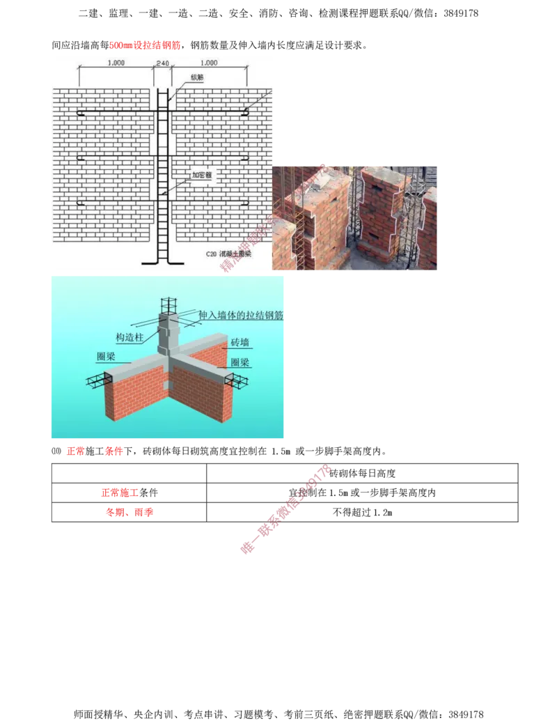 23.45-第1篇-第3章-3.4.2-砌体结构工程施工（一）_2026年一级建造师_2026年一建建筑_2025年一建建筑SVIP_02-基础精讲✿高端面授✿深度强化_22-建筑《教材精讲班》金月SMR推荐
