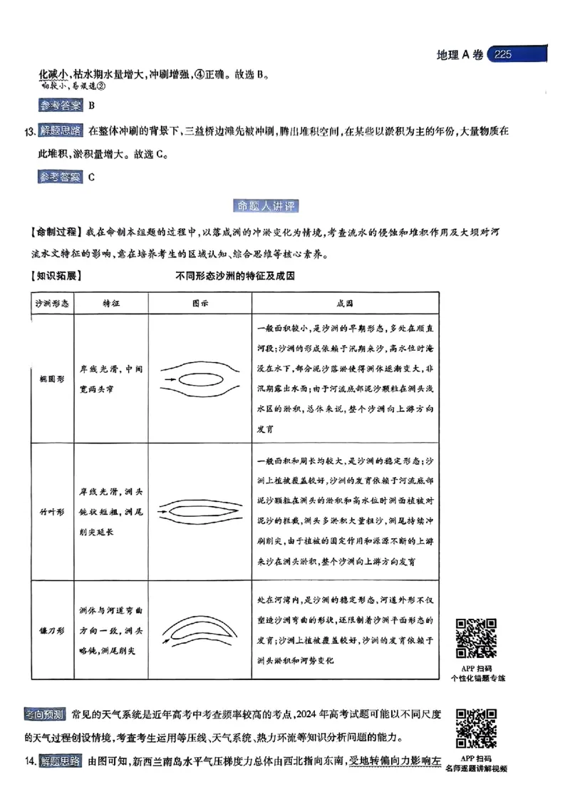 地理AB答案_2024高考押题卷_12024天星全系列_@@@天星临考押题密卷汇总重复_2024年tx高考临考押题密卷湖南专版
