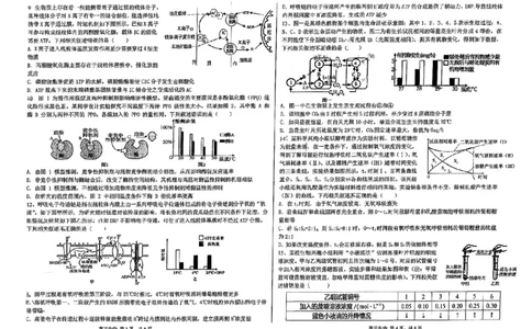 天津市第四十七中学2024届高三上学期第一次月考生物_2023年9月_01每日更新_26号_2024届天津市第四十七中学高三上学期第一次月考_天津市第四十七中学2024届高三上学期第一次月考生物