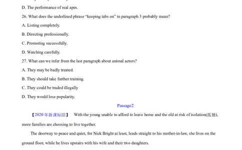 专题16阅读理解新闻报道及其它（学生卷）--学易金卷：十年（2014-2023）高考真题英语分项汇编（全国通用）_近10年高考真题汇编（必刷）